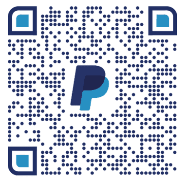 QR code to donate via PayPal to Sprouting Solidarity